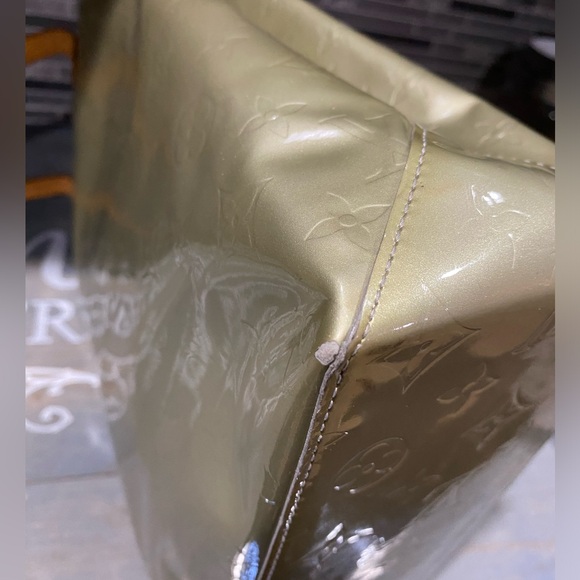 Louis Vuitton Green Vernis Monogram Tote - Picture 5 of 16